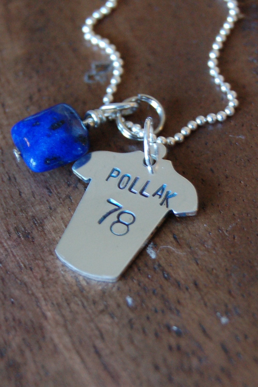 Superfan / Personalized Sports Jersey Necklace