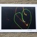SALE - Photo cards ( set of 5 ) - Three of Hearts - Holiday Clearance