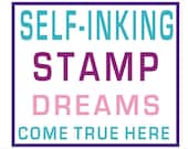 69.95   Custom Self-Inking Stamp 3 x 4