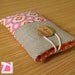 iPhone 5 / iPhone 4 sleeve / iPod case / orange and pink