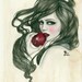 Snow White Original Mixed Media Print