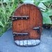 Fairy Door with Step. The Leddiq Door. - Die Stone Cast.