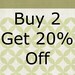 Any 2 Sewing Patterns, get 20% off - By Blissful Patterns