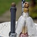 Personalised Peg Doll Wedding Cake Toppers