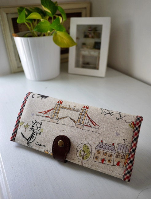 PREORDER . Chalon Go to London Bridge Long Wallet