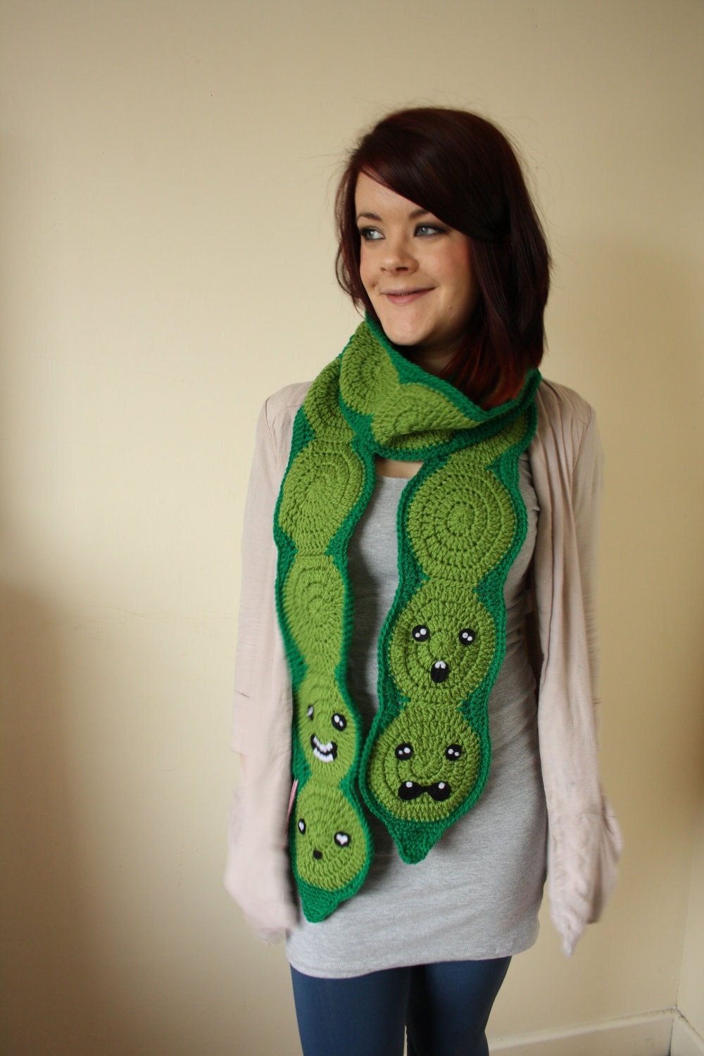 Pea Pod Scarf