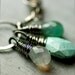 Reserved for Cassie...Rustic Multi Gemstone Necklace. Rainbow Moonstone, Persian Turquoise, Peruvian Opal, Sunstone, Freshwater Pearls