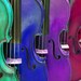 Rainbow of Violins 2.5x3.5