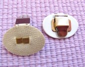 Free shipping 10 pairs (20 pcs) of synthetic leather back shoe clips