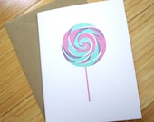 Lollipop Pink and Blue
