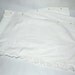 Antique White ruffled Crib Bassinet Dust ruffle