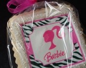 Barbie Party Cookie Favors