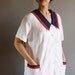 1960's nautical plus size dress