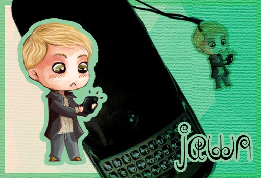 John Watson phone charm