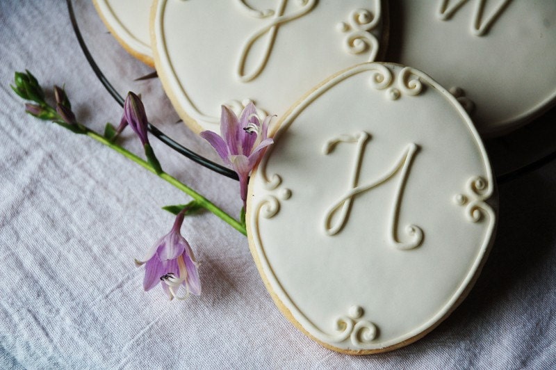 Monogrammed Ovals