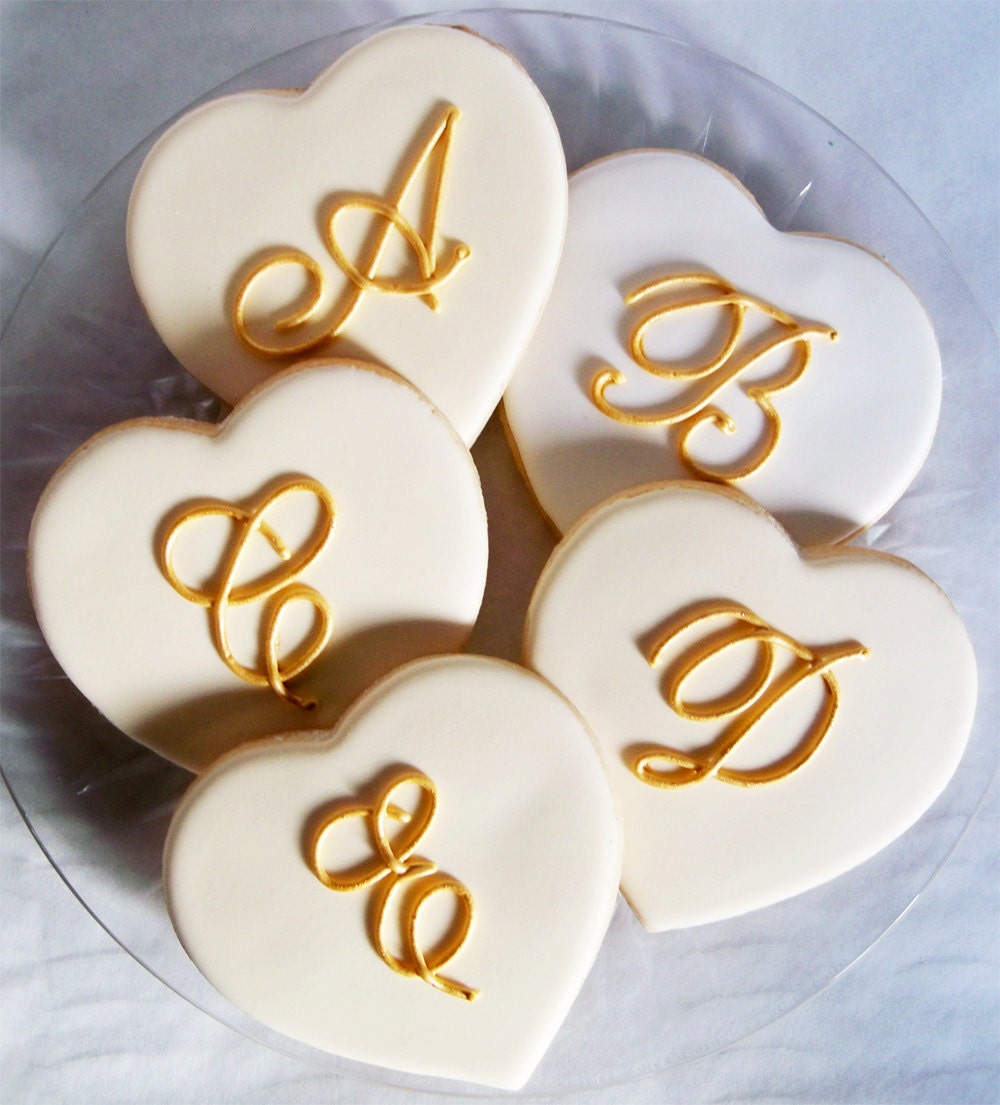 Monogrammed Hearts