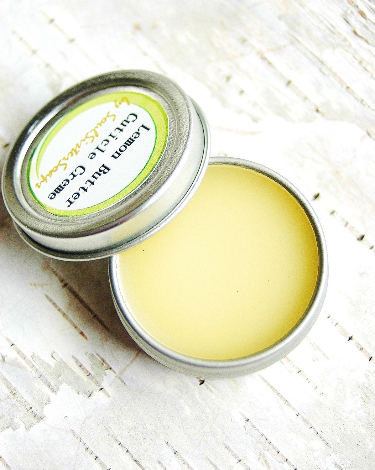 Lemon Butter Cuticle Cream - by SoulSisterSoaps