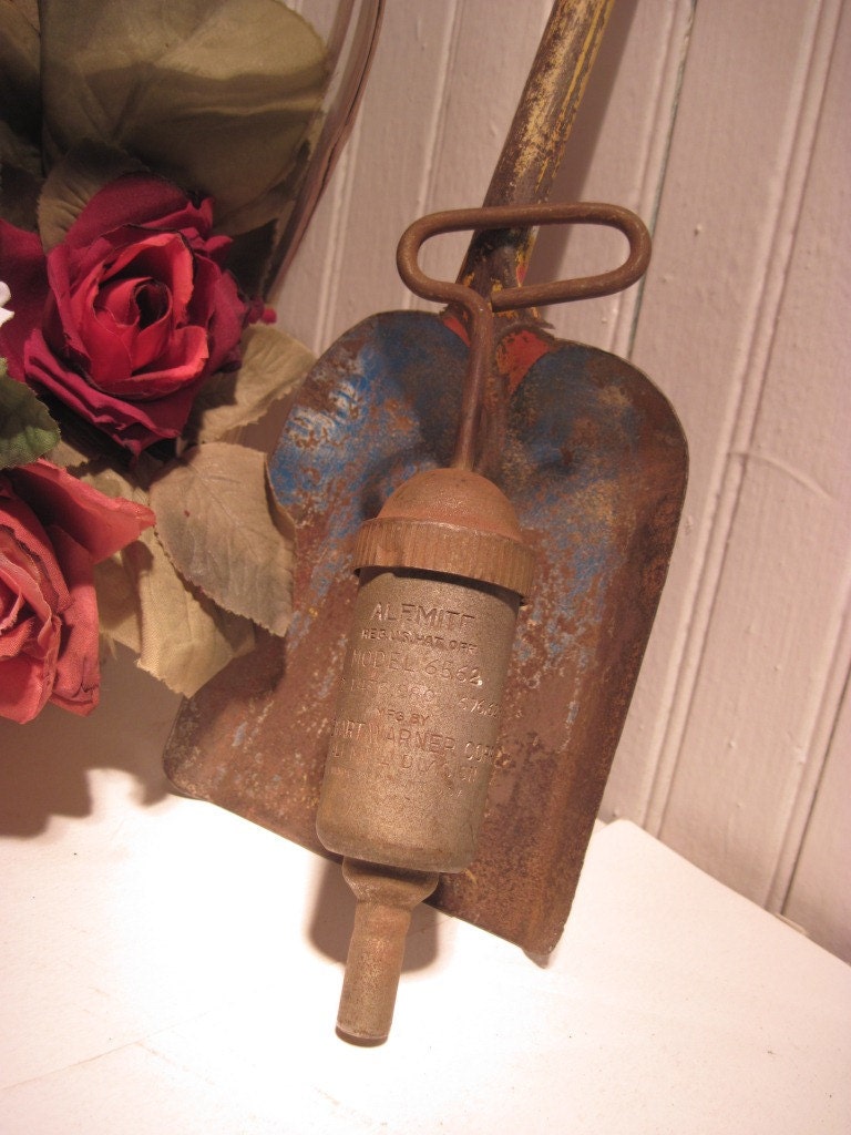 Vintage Alemite Grease Gun by Stewart Warner by preciousplaytime