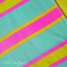 So BRIGHT it Hurts DayGlo NEON Stripe Vintage KNIT Knit - Fabric by the yard bty