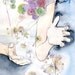 Print of Watercolour illustration.  Title: Dandelions - Garden Series