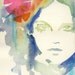 Print of Watercolor Painting, Fashion Illustration Giclee Print. Titled - Biba1