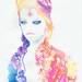 Original Watercolour Fashion Illustration. Titled: Chanel 2012 Paris Bombay 3