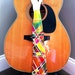 Color blocked, silk tie. Handpainted.