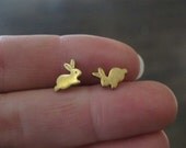 Sweet Little Bunny Stud Earrings