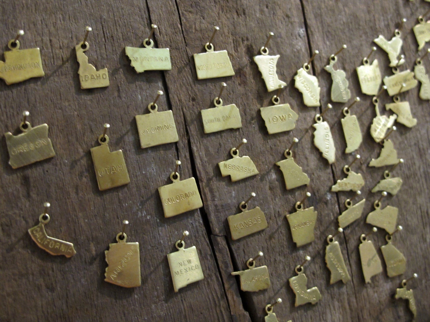 New Jersey Love - State Charm Necklace
