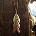 Fishtail Chevron Necklace
