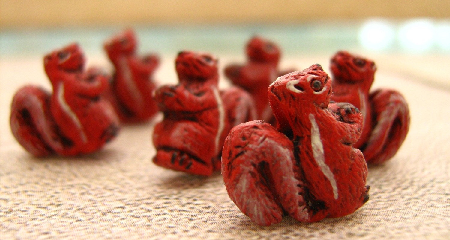 Squirrel Beads