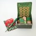 Vintage Sewing Supplies - Sewing Notions in a Tea Tin - Pink and Green Seamstress Gift