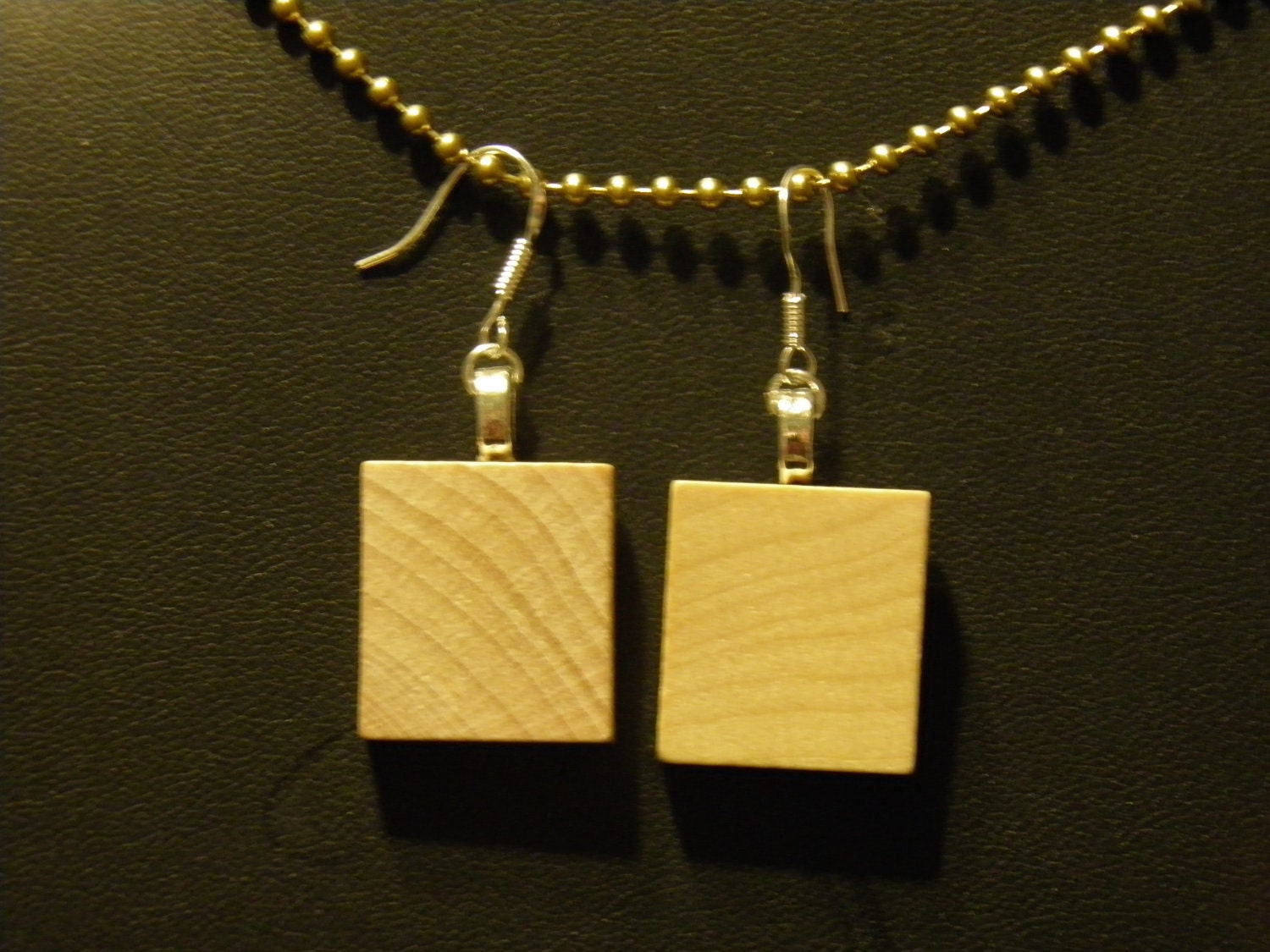 Scrabble Tile Earrings 10 Pair Kit with Epoxy Dome Stickers Sterling Silver Earring Hooks DIY Craft Jewelry Supplies 10% Off