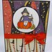 Halloween Witch - Handmade Greeting Card