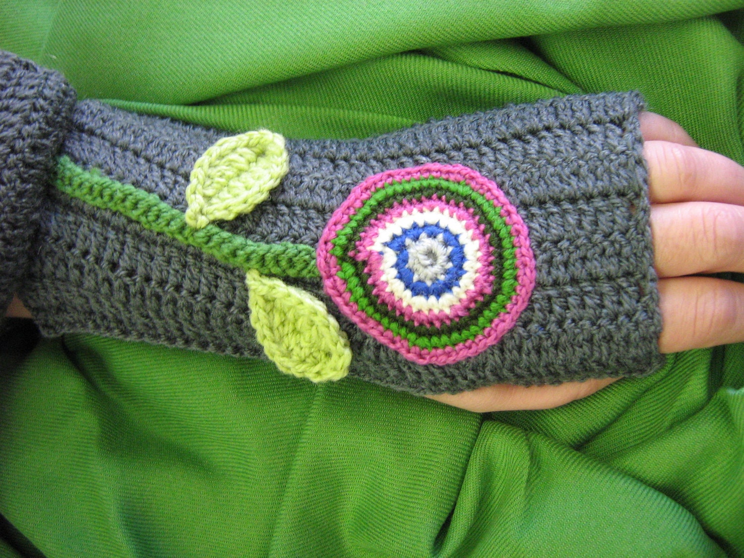 Crochet gloves