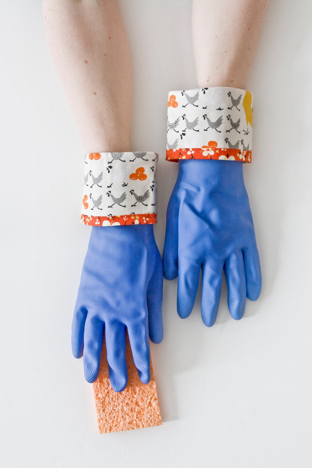 Chicken & Egg Rubber Glove