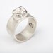 Sterling Silver with Cast Human Tooth Ring