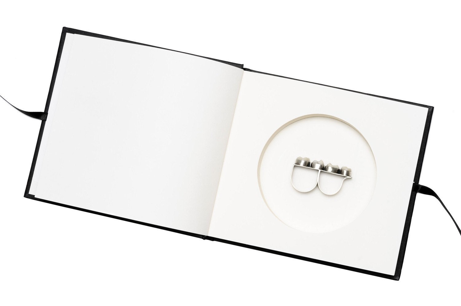 Sterling Silver and Human Tooth Ring