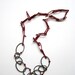 RED LEATHER Necklace