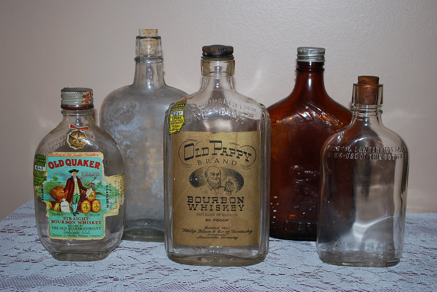 Old Alcohol Bottles 8
