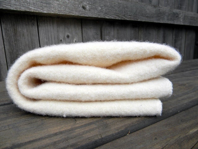 Organic Pure Wool Puddle Pad Wool Crib Pad Mattress Pad Wool Pad In Off White