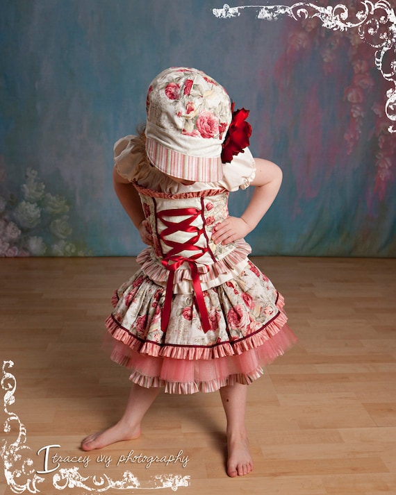 Custom Girls Peasant Dress YOU CHOOSE FABRICS sizes 18mths, 2t, 3t