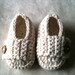 Polar Bear Paw Baby Moccasins