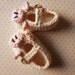Piggy Baby Booties From Newborn to 3 Months Ready to ship