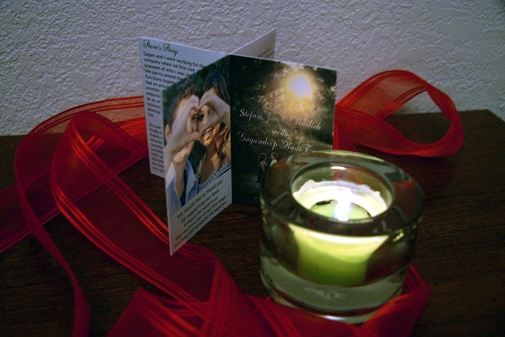 Cocktail Hour Centerpiece  /  Mini Photo Book - Qty  12