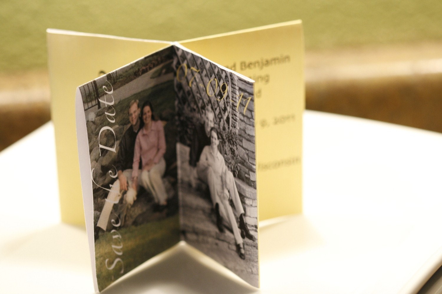 Save The Date / Mini Photo Book SET