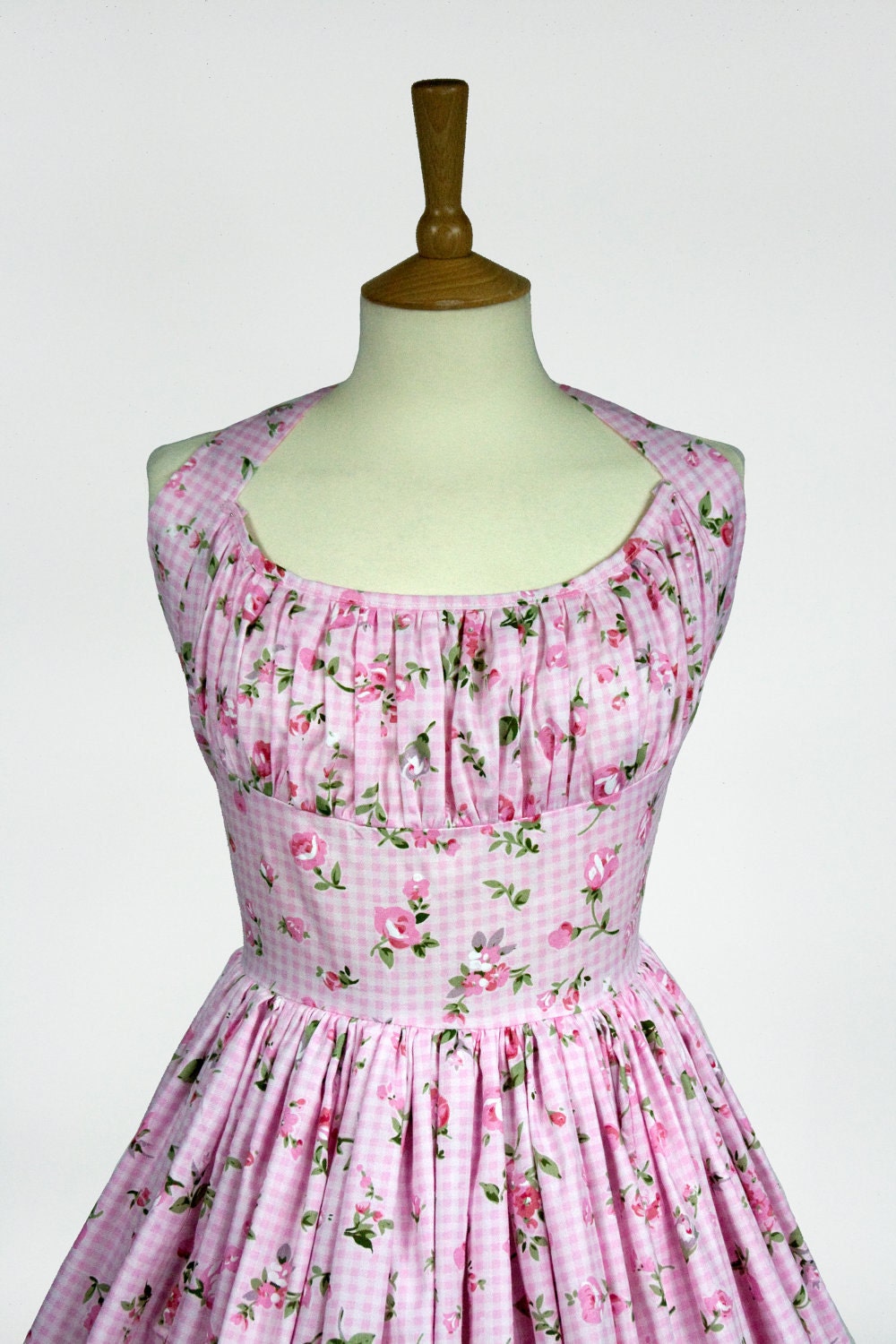 1950s Halter Neck Sun Dress