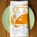 Screen Printed Organic Cotton VW Cloth Napkins