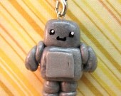 0011010110 Wants To Be Your Friend - Robot Cell Phone Charm