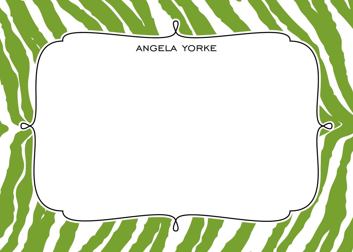 So Chic Zebra - Stationery Set of 12 by Flair Designery Il_170x135
